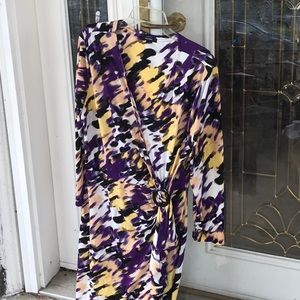 Plum beauty, feel fine in this flowy number!